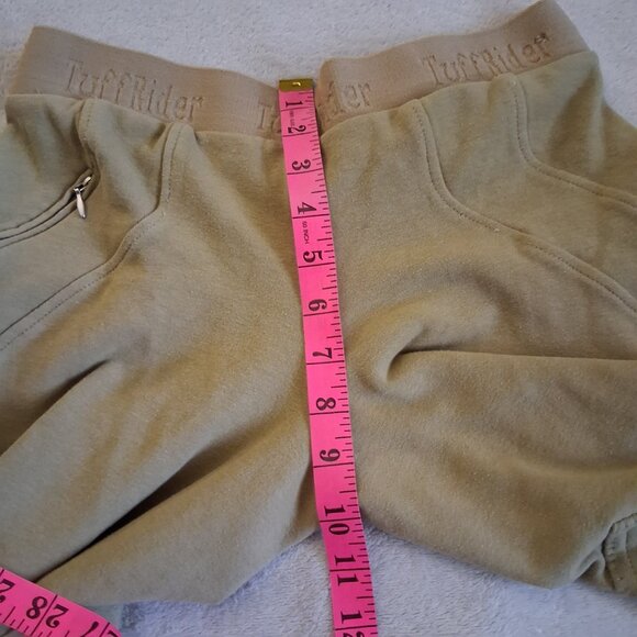 Tuff Rider Women's Size 30 Beige Cotton Schoolers Pull On Breeches - Picture 10 of 11